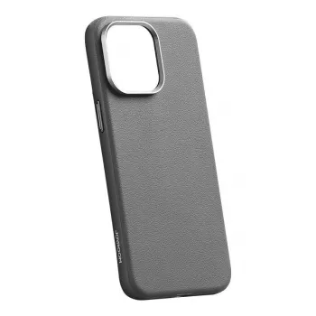 Apsauginis magnetinis dėklas Joyroom JR-BP007, skirtas iPhone 15 Pro Max, pilkas – nugarėlės ir kraštų apsauga, magnetinis tvirtinimas