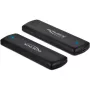 DeLOCK 42615 Juodas M.2 SSD korpusas