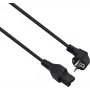 Maitinimo laidas Helos kampuotas CEE 7/7 – IEC 60320 C15 250V 10A 3m