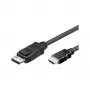 Good Connections Laidas DisplayPort 1.2 į HDMI - 24K auksu dengti kontaktai - OFC - juodas - 1m