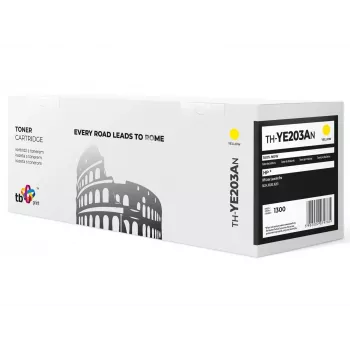 Kasetė su toneriu TB Print TH-YE203AN geltona, skirta HP CF542A, 100% nauja