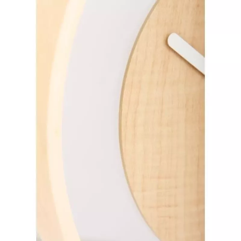 NeXtime laikrodis Wood Loop 3046, Ø30 cm, sieninis, medinis