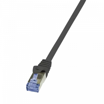 Tinklo laidas LogiLink CQ4143S RJ-45 Cat7 50 m Juodas