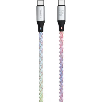 USB C laidas 4smarts 541440 1,5 m įvairiaspalvis 4,8 Gbit/s