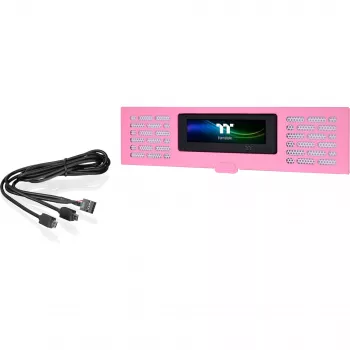 LCD skydelio rinkinys Thermaltake AC-067-OOANAN-A1 Mini Tower Rožinis 5V 14W