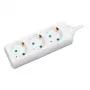 Prailginimo laidas LogiLink LPS205 1,4 m 3 lizdai baltas
