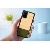 Dėklas Man and Wood Samsung Galaxy S20+ — bambukas, miško juoda