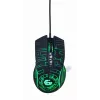 Gembird MUSG-RGB-01 pelė, skirta dešinei rankai, USB-A, 3600 DPI
