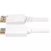 Sharkoon adapteris DisplayPort 1.2 į HDMI 4K baltas 3 metrai