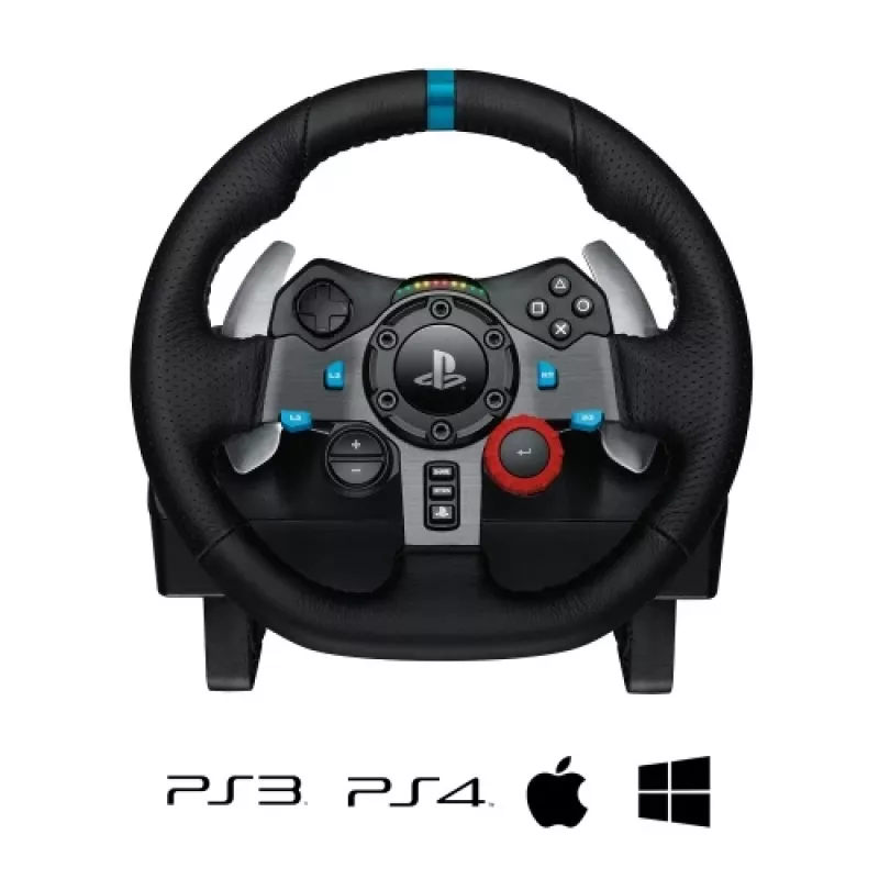 Logitech Driving Force G29 – vairas ir pedalai – laidinis – Sony PlayStation 3, PlayStation 4