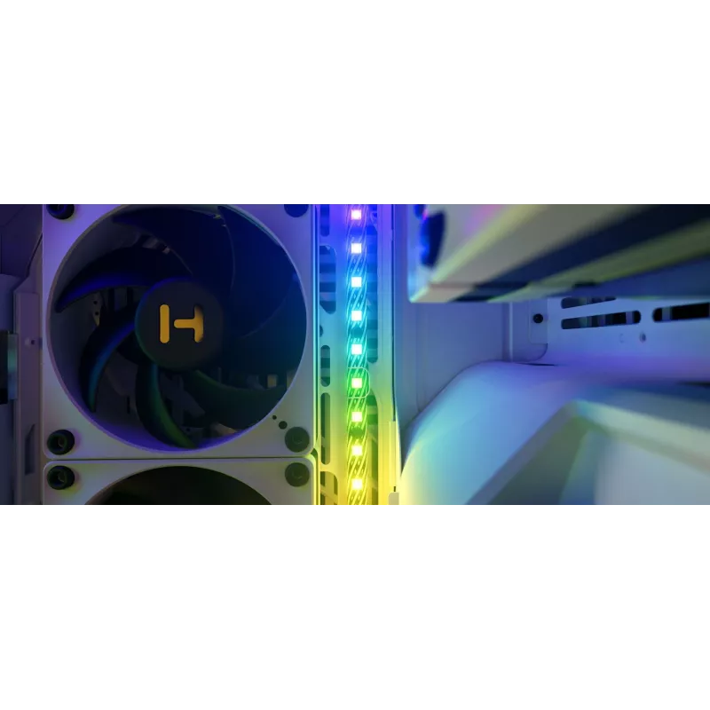 LED juostelė HYTE LS10 daugiaspalvė 12V 0,2A 0,33m 3 vnt.