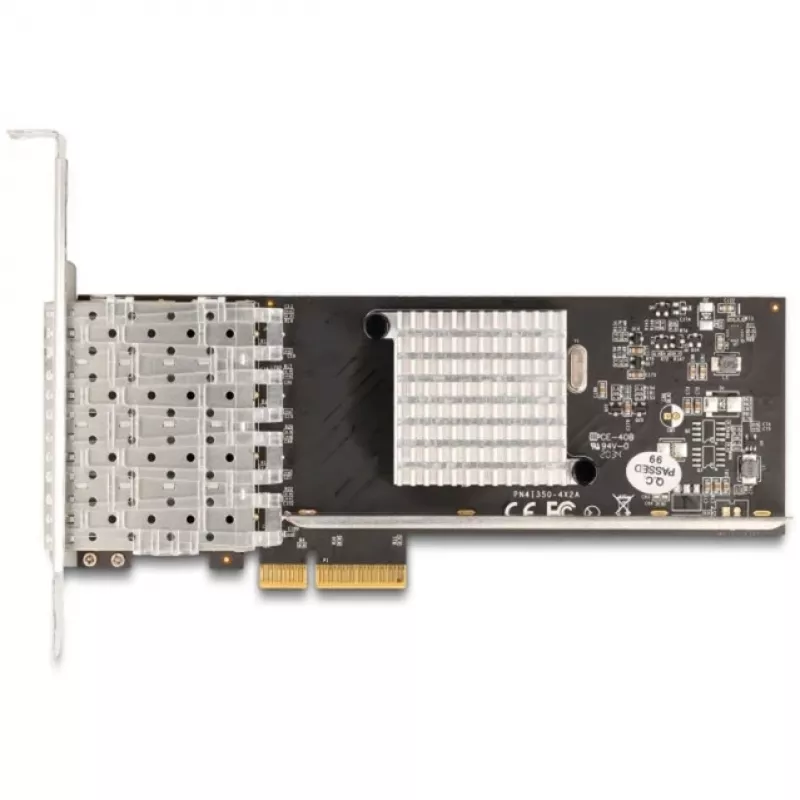 Delock PCI Express x4 kortelė su 4 SFP lizdais Gigabit LAN i350 (88342)