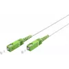 Goobay 59605 Skaidulinis optinis kabelis 25 m SC/APC FTTH OS2 Baltas (59605)