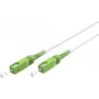 Goobay 59605 Skaidulinis optinis kabelis 25 m SC/APC FTTH OS2 Baltas (59605)