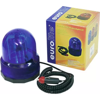 EUROLITE policinis žibintas COL-1221 – 12 V, 21 W, mėlynas besisukantis švyturėlis