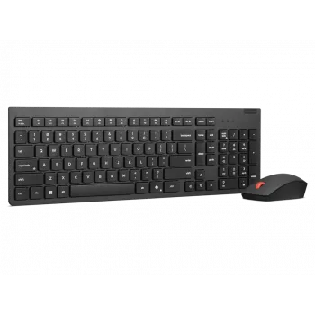 Lenovo belaidė klaviatūra ir pelė juoda