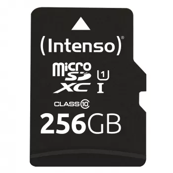 Intenso 256GB UHS-I microSDHC atminties kortelė