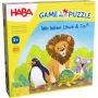 Stalo žaidimas „Game meets Puzzle – Wo leben lion & Co.“
