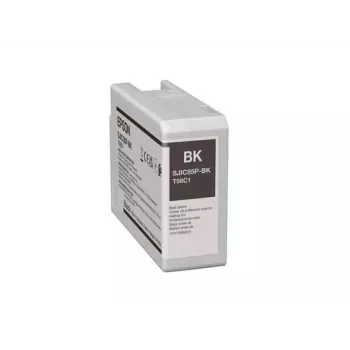 Kasetė Epson SJIC55 (BK) juoda, skirta ColorWorks CW-D6500/D6000