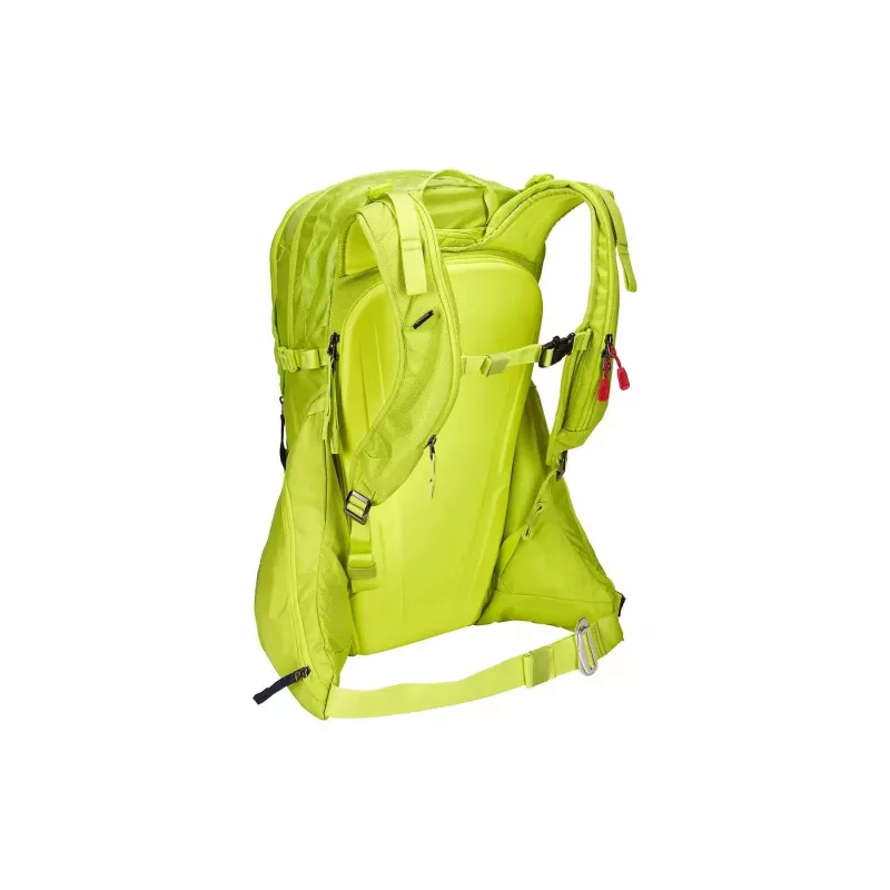 Kuprinė Thule 3610 Upslope 35L su nuimama oro pagalve 3.0, skirta slidėms ir snieglentei, Lime Punch