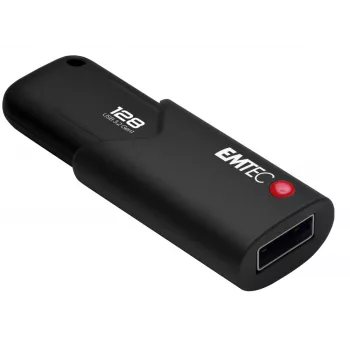 USB atmintukas Emtec 128 GB USB-A 3.2 Gen 2 juodas