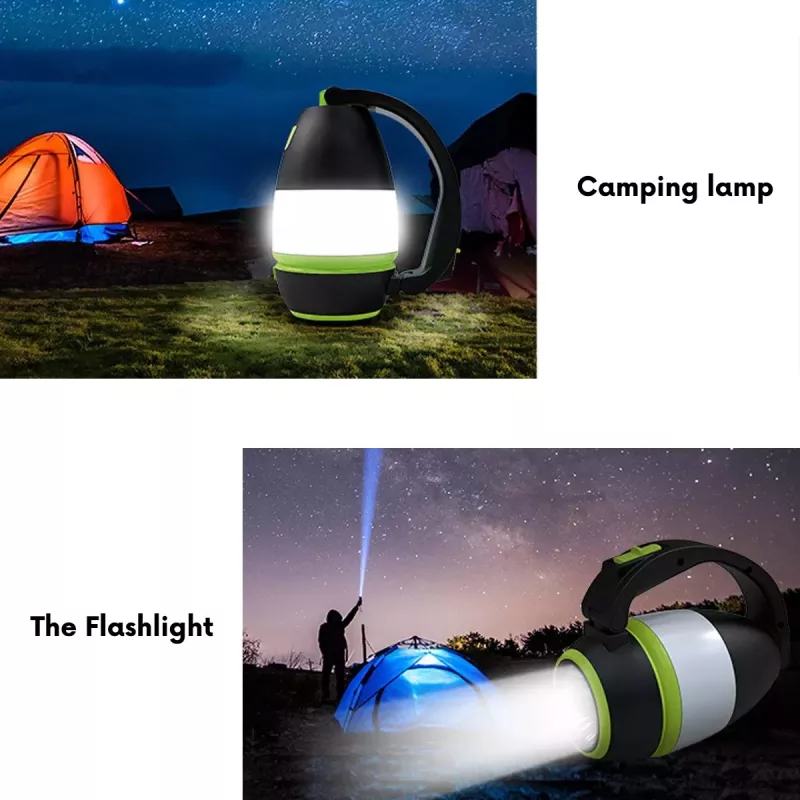 Įkraunamas LED stovyklavimo žibintas MACLEAN MCE298 3W nešiojamas, USB maitinamas, kompaktiškas