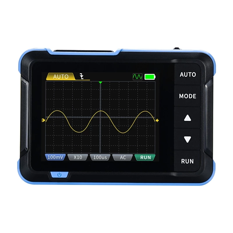 Nešiojamas 2-in-1 mini osciloskopas ir signalų generatorius Fnirsi DSO153 150 MHz pralaidumas, 1 GS/s atranka