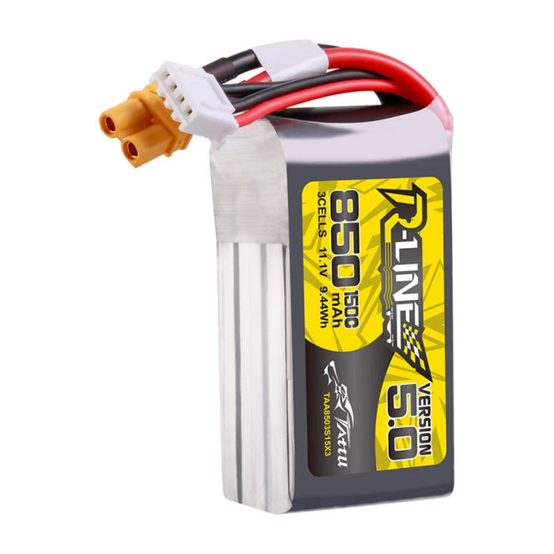 Baterija Tattu R-Line 5.0 850 mAh 11,1 V ličio polimerinė