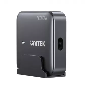 Unitek Desk Charger P1229ABK01-EU 100W stalinis įkroviklis su 2× USB-A ir 2× USB-C