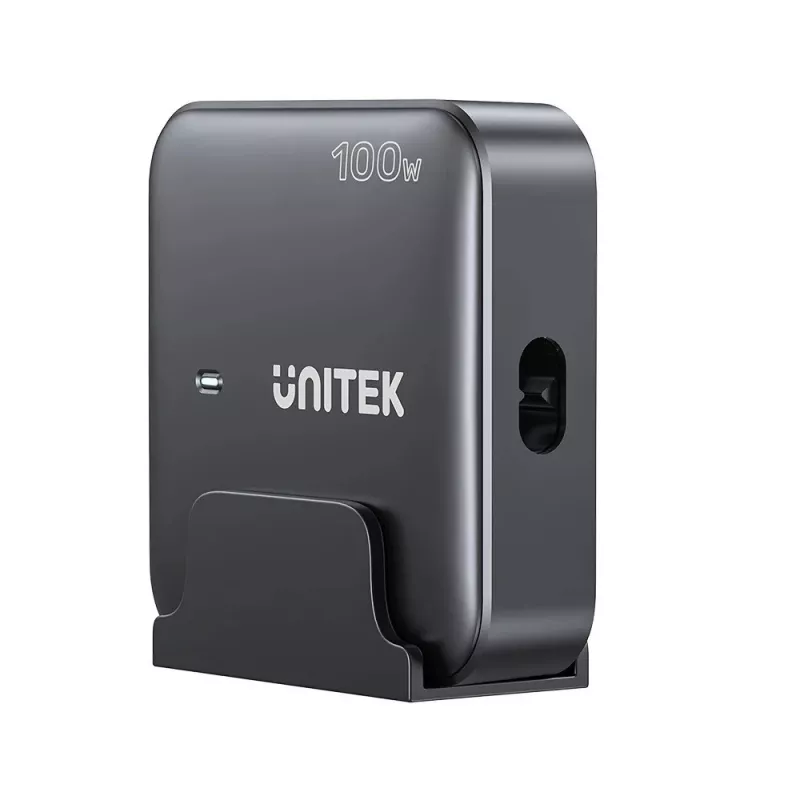 Unitek Desk Charger P1229ABK01-EU 100W stalinis įkroviklis su 2× USB-A ir 2× USB-C
