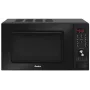 Mikrobangų krosnelė Amica AMGF20E1GB su lygiu paviršiumi ir griliu, 20 L, 700 W, juoda