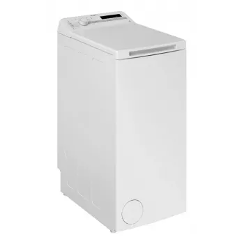 WHIRLPOOL TDLR 6040S EU/N skalbyklė su viršutiniu pakrovimu, 6 kg, 1000 aps./min., energijos klasė C, gylis 60 cm