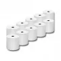 Qoltec 51892 Terminis popieriaus rulonas 80 x 80 | 55g/m2 | 10 vnt. | be BPA