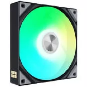 120 mm korpuso ventiliatorius TRYX ROTA SL ARGB — 120 mm, juodas, modelis F-R120A-AM1M-G0K