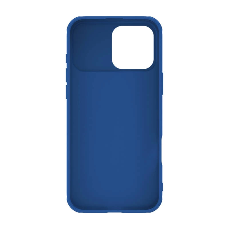 Apsauginis dėklas Nillkin CamShield Pro, skirtas iPhone 16 Pro Max, mėlynas, su slankiojančiu fotoaparato dangteliu