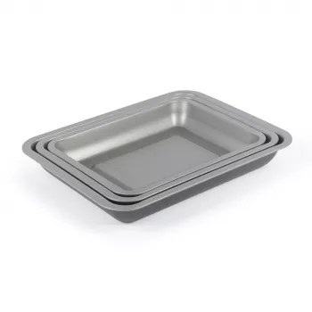 Kepimo padėklų rinkinys Salter BW13675, 3 vnt., nelimpantis, tinkamas orkaitei
