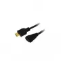 HDMI kabelis LogiLink CH0058 5 m, A tipo (vyriškas) į A tipo (moteriškas), juodas