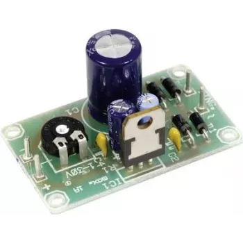 PCB rinkinys įtampos reguliatoriui H-TRONIC LM317-T išėjimu 1,2–32 V DC (rinkinys be reguliatoriaus)