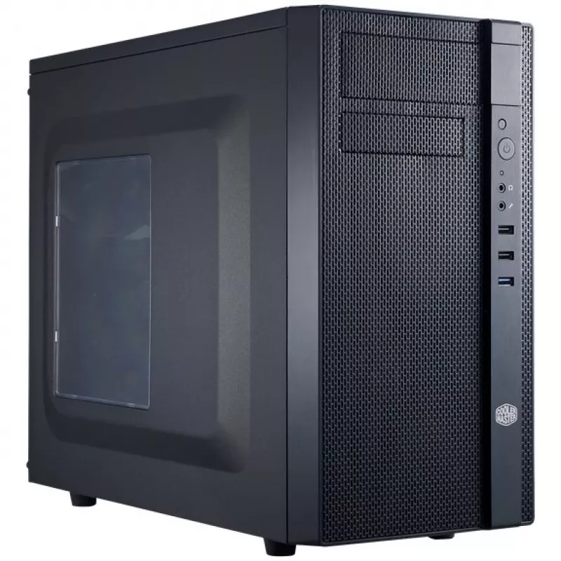 Cooler Master N200 korpusas - Mini bokštas - mini ITX / micro ATX - be maitinimo šaltinio (ATX / PS/2)