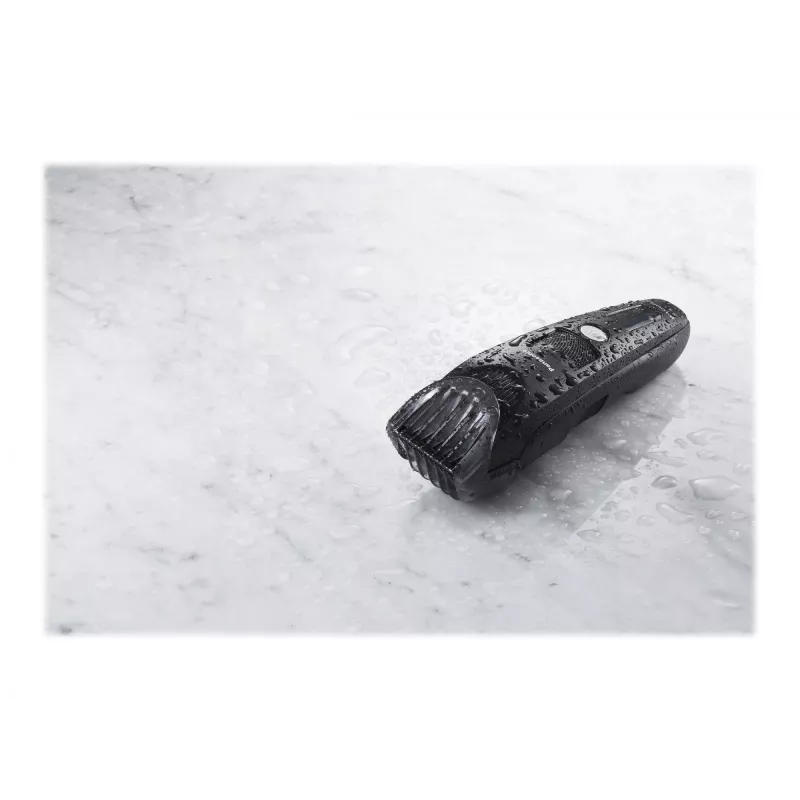 Barzdos kirpimo mašinėlė Panasonic ER-SB40-K803 — 0,5–10 mm, 19 pakopų, Li-Ion, belaidė / tinklo, juoda