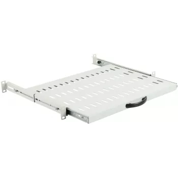 Ištraukiama lentyna Lanview RAS600WH 1U balta plieninė 30 kg