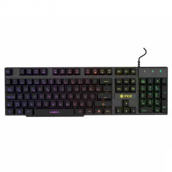 Incase Gaming Keyboard IKG-446 Regenbogen, RGB, vokiškas išdėstymas, mažmeninė prekyba