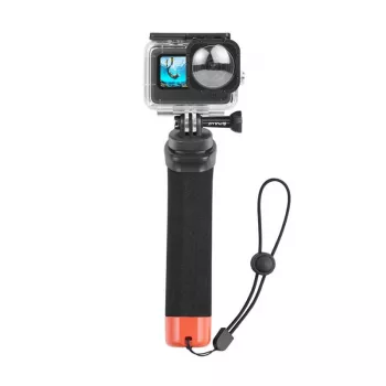 Puluz plūdrumo laikiklis PU561E sportinėms kameroms – suderinamas su DJI Action 2 ir Osmo Action