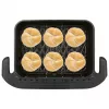 Kaitvėjo gruzdintuvė ProfiCook PC-FR 1313 H — 10 l, 2400 W, 10 programų, liečiamasis valdymas, nerūdijantis plienas/juoda