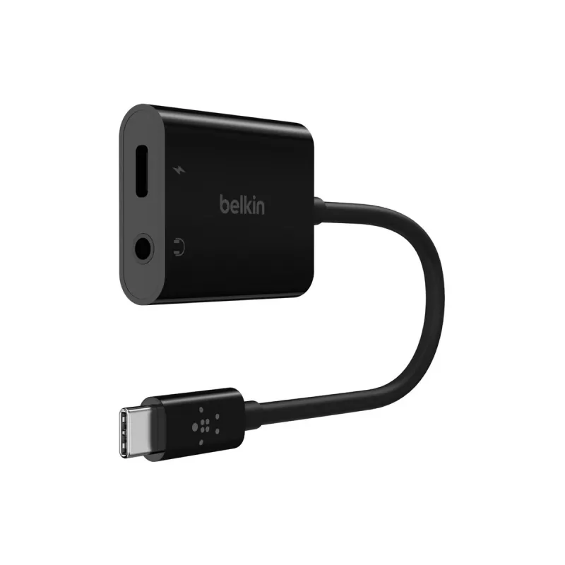 Belkin NPA004BTBK USB 3.2 Gen 1 (3.1 Gen 1) Type-C sąsajos šakotuvas, juodos spalvos