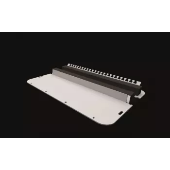 Rack plokštė Rittal SZ 2567.450 Plieninė Šviesiai pilka