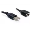 DeLOCK USB 2.0 ilginimo laidas 82457 0,15 m juodas