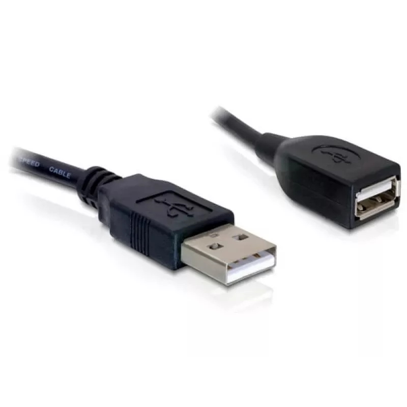 DeLOCK USB 2.0 ilginimo laidas 82457 0,15 m juodas