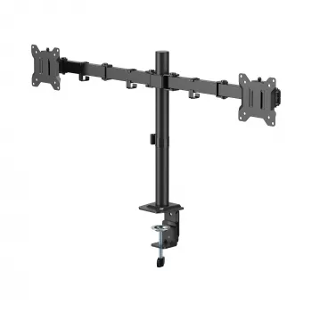 Stalinis laikiklis dviems monitoriams Sbox LCD-352/2-3 (17-32/2x10kg/100x100)