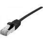 Dexlan tinklo laidas 1 m Cat6a S/FTP Juodas 858737